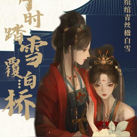 晴时踏雪覆白桥